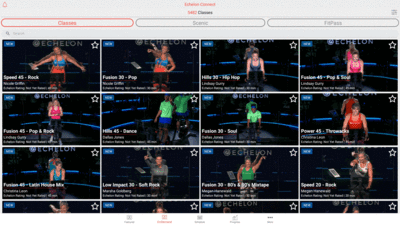 List of on-demand classes