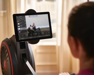 Echelon Rower fitness workout class